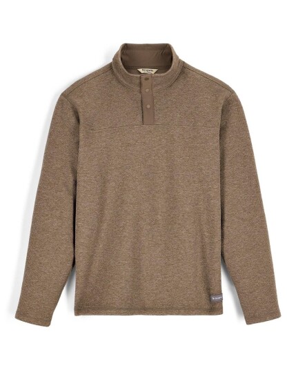 Simms Harbour Sweater Sturgeon Heather Simms Harbour Sweater Sturgeon Heather