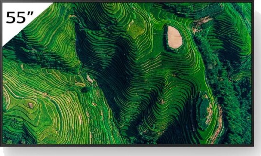 Sony 55" FW-55BZ35P 4K HDR Pro Skilting med IP5X Støvbeskyttelse Sony 55" FW-55BZ35P 4K HDR Pro Skilting med IP5X Støvbeskyttelse