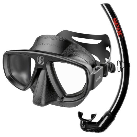 Seac Snorkelsett Extreme EVO S/BL Black Seac Snorkelsett Extreme EVO S/BL Black