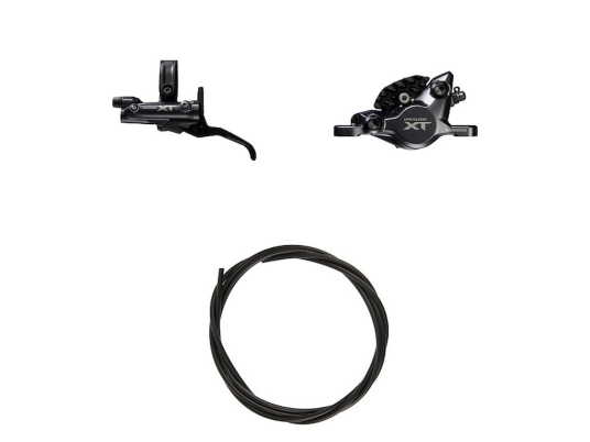 Shimano XT M8200 hydraulisk bremsesett resin forbremse
