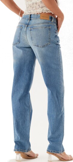 BUBBLEROOM Bettina Low Straight Jeans Light blue 40
