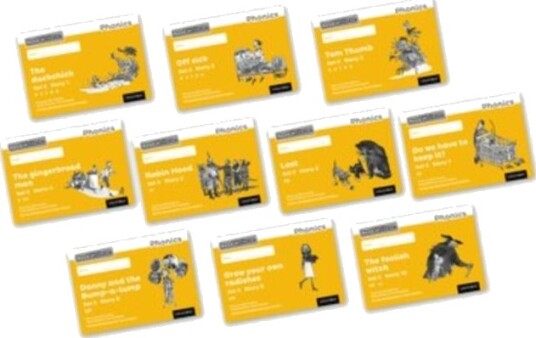 Read Write Inc. Phonics: Yellow Set 5 Core Black & White Storybooks (Mixed Pack Of 10) Av Gill Munton
