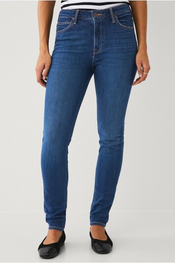 Lee - Jeans Scarlett High - Blå Lee - Jeans Scarlett High - Blå