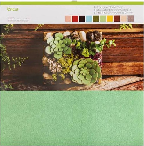 Cricut Filt 10 pk - Summer sky