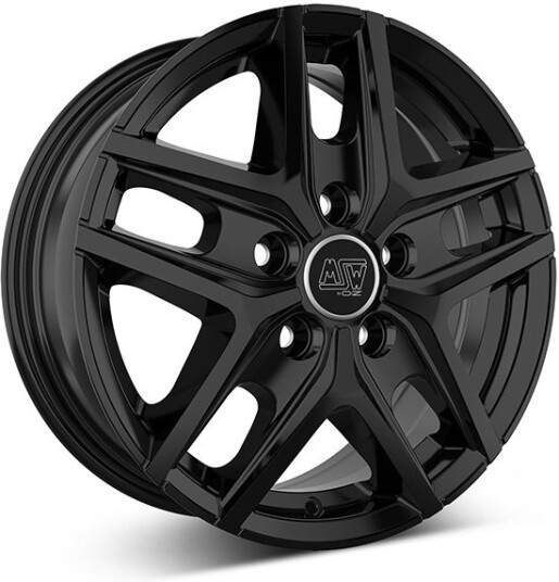 MSW 40 Van G.Blk 6.5 x 16 CB66,10 ET44 5/114.3 6.5 x 16
