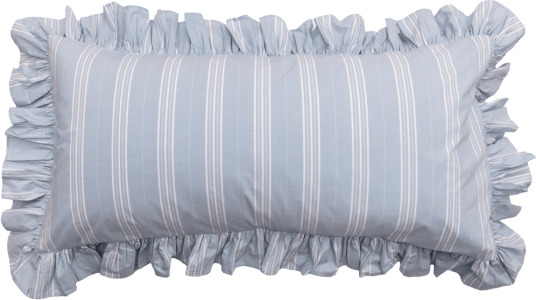 Mille Notti Camicia Balza putetrekk Lyseblå 50x90 cm