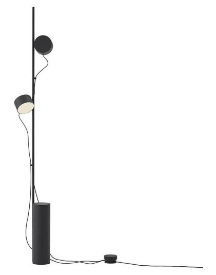 Muuto Post Gulvlampe Black Muuto Post Gulvlampe Black