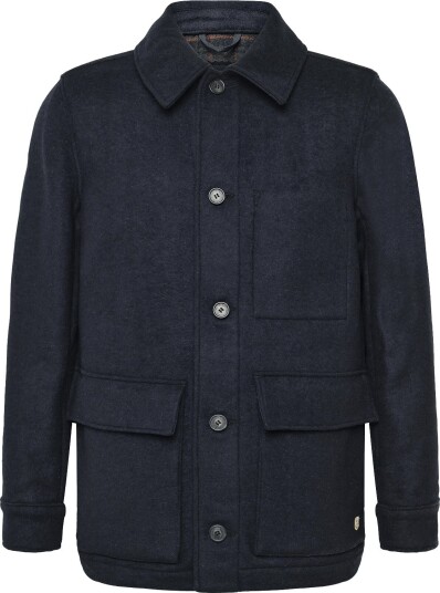 Armor Lux Heritage Jacket   RICH NAVY/CARREAUX KETCHUP   S