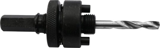 Hullsagholder 6-kantet skaft 7/16" for hullsager 32-210 mm Hullsagholder 6-kantet skaft 7/16" for hullsager 32-210 mm