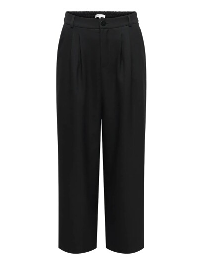 ONLY Onllando Hw Wide Pleat Pant Tlr Black XS x 32