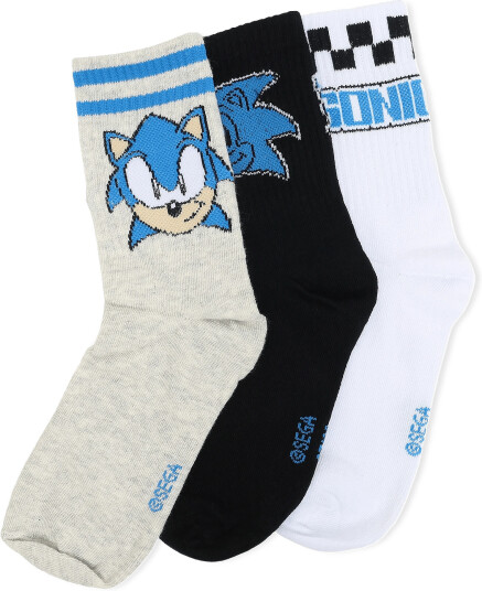 Sonic Socks   Black   31/34