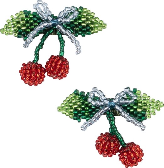 Konges Sløjd Hårspenner 2-Pack Cherry Bow Konges Sløjd Hårspenner 2-Pack Cherry Bow