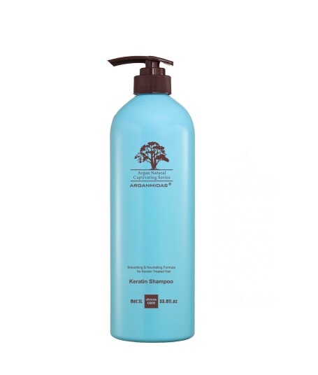 Arganmidas Keratin Medisin Sjampo 1000 ml for Behandlet Hår Arganmidas Keratin Medisin Sjampo 1000 ml for Behandlet Hår