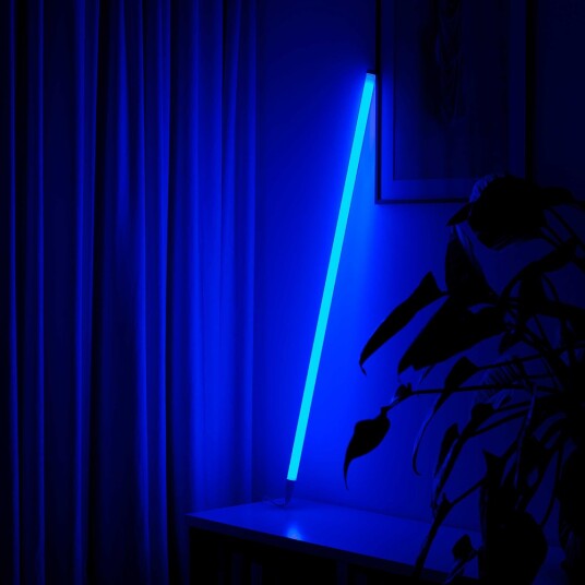 LEDlife Neon Tube LED 120 cm Blå   Designer rør Justerbar lysstyrke inkl. ledning