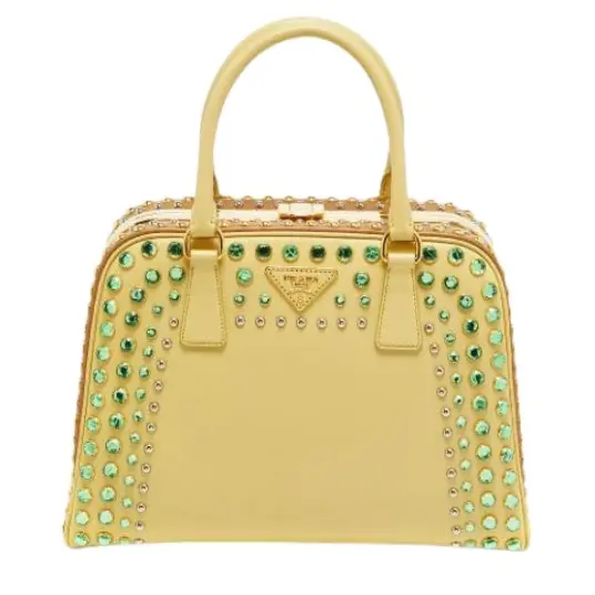 Prada Vintage Dame Gul Prada Vintage Dame Gul