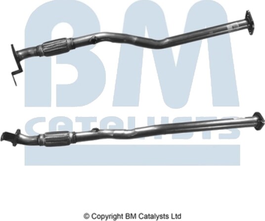 Eksosrør BM CATALYSTS BM50012