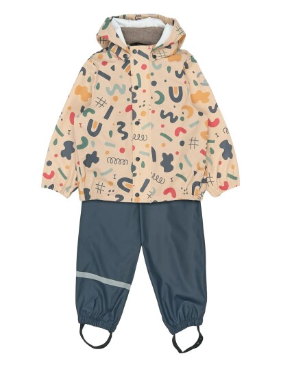 Mikk line Pu Rain Set Aop W. Susp/104 Multi/patterned 80 Mikk line Pu Rain Set Aop W. Susp/104 Multi/patterned 80