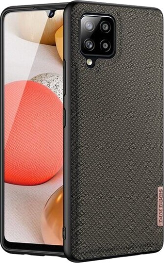 Dux Ducis Fino Case Cover Covered With Nylon Material Samsung Galaxy A42 5G Green