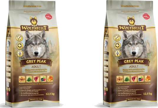 Wolfsblut Grey Peak Hundefôr med Geit 12,5 kg - Allergivennlig for voksne hunder Wolfsblut Grey Peak Hundefôr med Geit 12,5 kg - Allergivennlig for voksne hunder