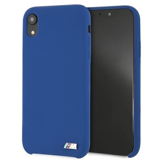 Dėklas BMW Bmhci61msilna Iphone Xr Mėlyna/Navy Hardcase Silicone M Collection