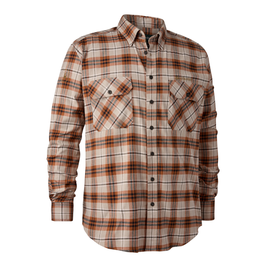 Deerhunter Louis Shirt Orange Check 41/42 41/42