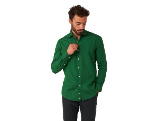 Oppo Merchandise Group B.v. Mørkegrøn Skjorte