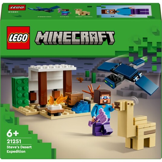 LEGO® Minecraft® Steves Ørkenekspedisjon 21251 byggelekesett (75 deler)