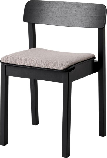 Moebe Everyday Spisestol Sort/ Re Wool 128 Moebe Everyday Spisestol Sort/ Re Wool 128