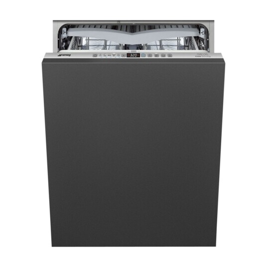 Smeg Helintegrert oppvaskmaskin STL332CH med display og Aquastop teknologi