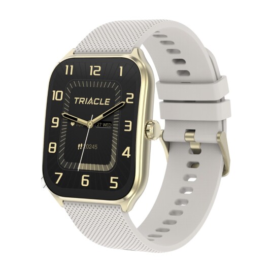 Triacle Arena 3 46mm smartklokke Gull/Hvit Triacle Arena 3 46mm smartklokke Gull/Hvit