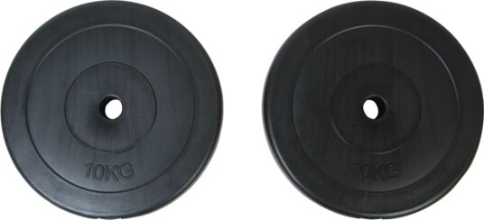 2 x 10 kg Vektskiver