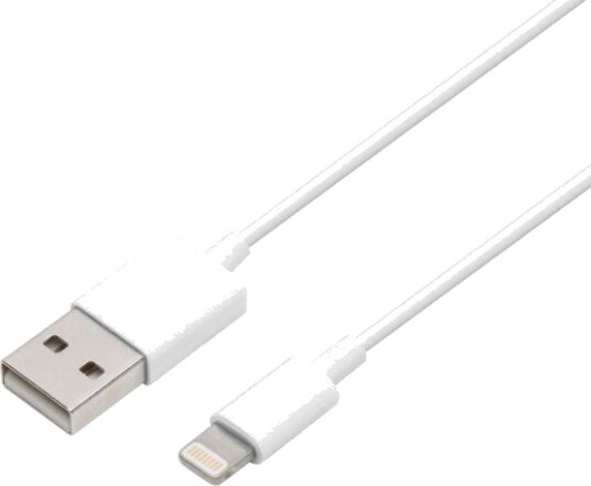 Linocell Lightning-kabel Hvit 0,25 m
