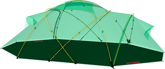 Hilleberg Saivo 3 Footprint Black