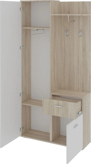 Lux Garderobe 97x30x195 cm -