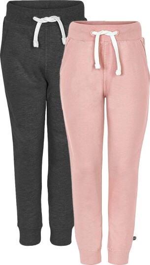Minymo Basic 37 -Sweat Pant (2-Pack) Pink 152