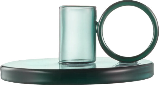 Muurla Loop lysestake Ø11 cm Teal Muurla Loop lysestake Ø11 cm Teal
