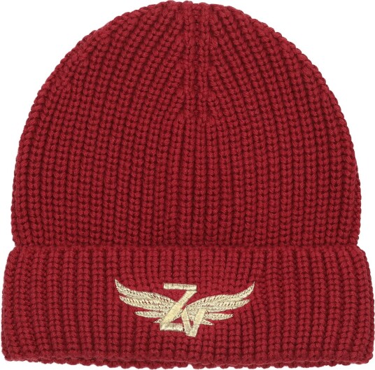 Zadig & Voltaire Kids Pull On Hat Red SIZE FOUR Zadig & Voltaire Kids Pull On Hat Red SIZE FOUR