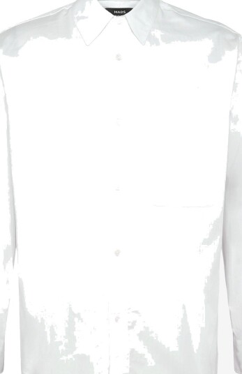 Mads Nørgaard Cotton Soft Marcel Shirt WHITE S