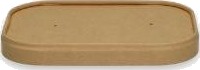 Låg Verive L172xb120mm Bionedbrydelig Pap/Pla Brun Til Rektangulær Bæger,6 Ps X 50 Stk/Krt Låg Verive L172xb120mm Bionedbrydelig Pap/Pla Brun Til Rektangulær Bæger,6 Ps X 50 Stk/Krt