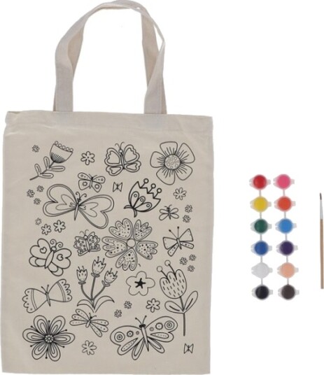 Esschert Design Kg339 Handlenett Beige Polyester Polypropylen (Pp) Bilde 290 Mm 50 Mm Esschert Design Kg339 Handlenett Beige Polyester Polypropylen (Pp) Bilde 290 Mm 50 Mm