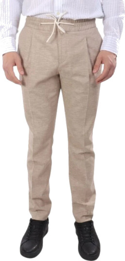 Hugo, Herre, Bukser, Beige, L,