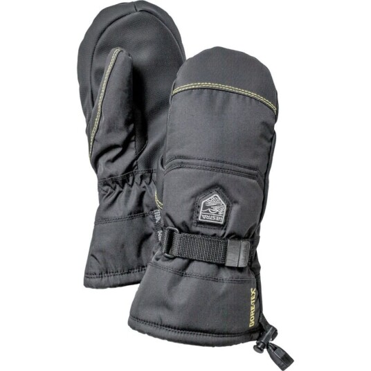 Hestra Gore-Tex Gauntlet Votter, Junior, Black 3 Hestra Gore-Tex Gauntlet Votter, Junior, Black 3