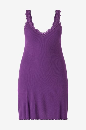 Zizzi Nattkjole mLiv Strap Lilla