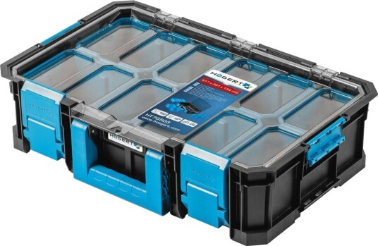 Högert HT7G503 Organiser Med Polykarbonatlokk Og 8 Uttakbare Bokser (20 kg) Högert HT7G503 Organiser Med Polykarbonatlokk Og 8 Uttakbare Bokser (20 kg)