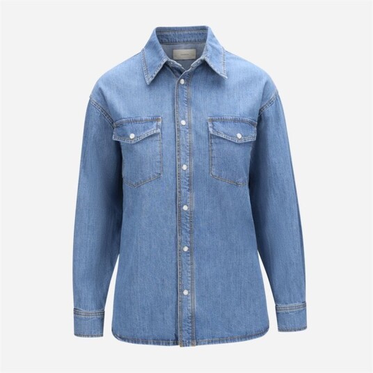Angela Denim Shirt Ligth Blue Vintage