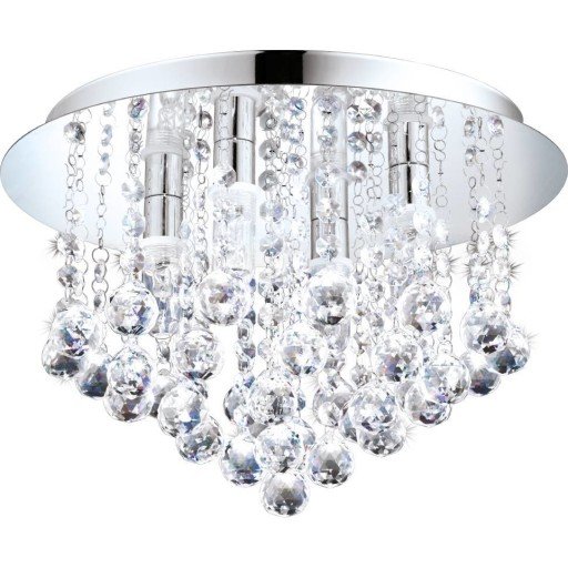 Eglo Almonte Krystallplafond Krom
