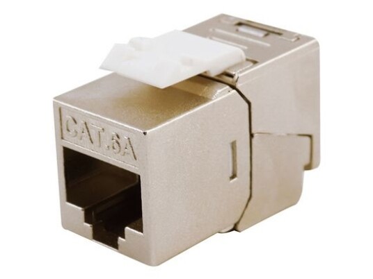 Equip 767223 Flat Sølv Rj 45 Lsa Hunkjønn 10Gbase T
