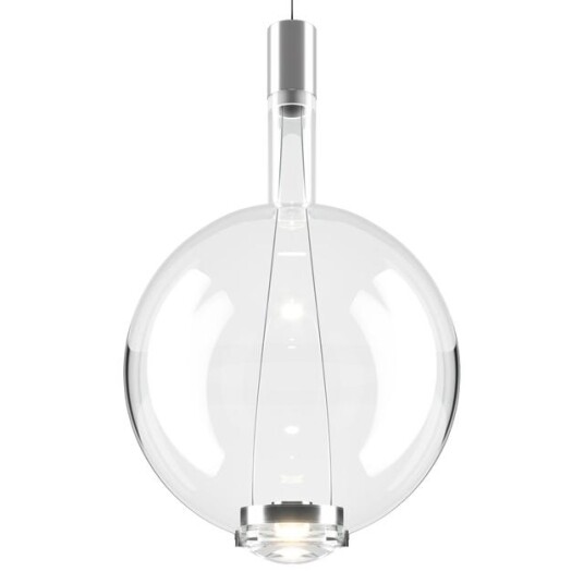 Lodes Sky-Fall Rund Taklampe Stor 3000K Klar/ Glass