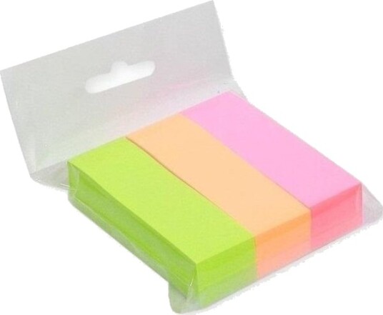 Sticky Notes 25X76mm 3X200k