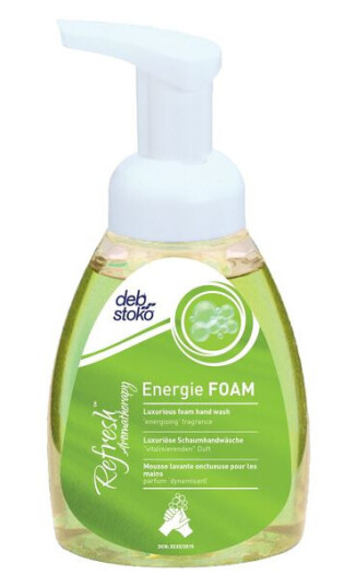 Refresh Energi Foam mild skumsåpe 250 ml flaske